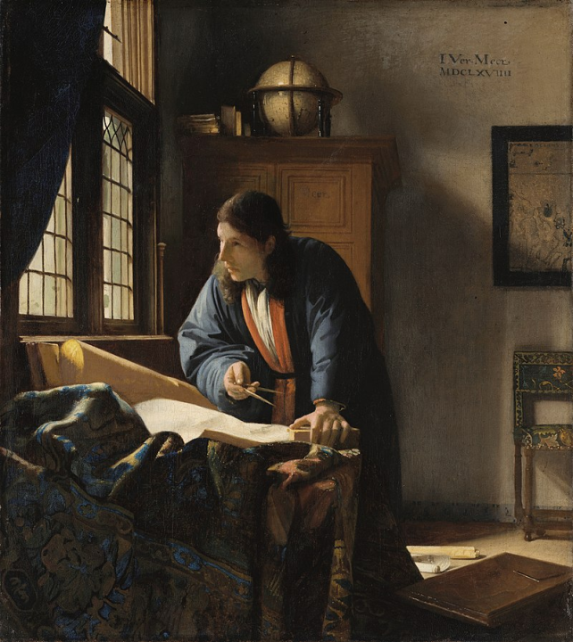 Vermeer, The Geographer